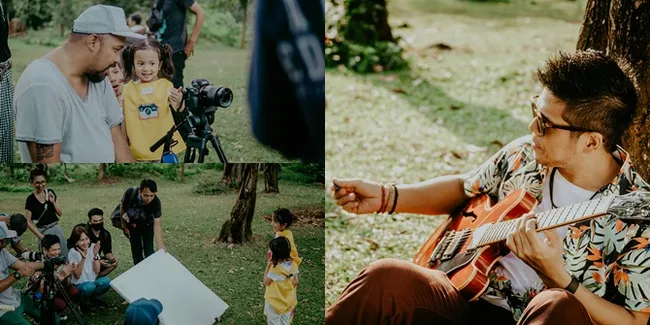 BTS Baim Sekeluarga Buat Music Clip Peringati Hari Anak, Lucu!