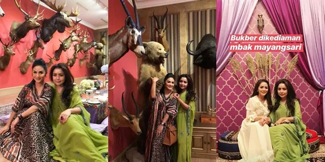 Bukber Geng Kepompong di Rumah Mayangsari Yang Penuh Kepala Rusa