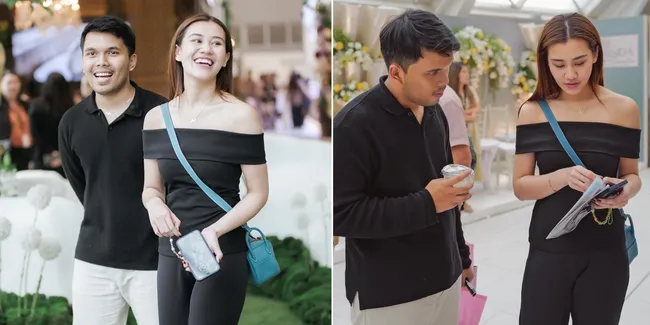Calon Manten, 8 Potret Thariq Halilintar dan Aaliyah Massaid Hadiri Event Pameran Wedding Bareng