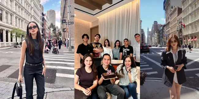 Calon Mantu Maia Estianty, 9 Potret Adu Gaya Syifa Hadju vs Alyssa Daguise Saat di New York - Cantik Paripurna Banjir Pujian