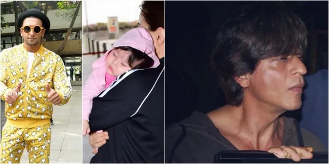 Candid Bollywood of The Week, SRK Dituding Mabuk - Ranveer Kocak