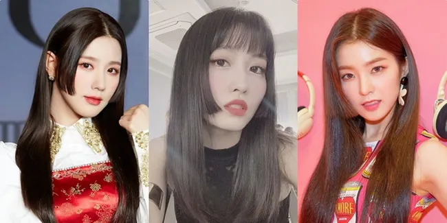 Cantik Bak Karakter Anime! 10 K-Pop Idol Ini Pernah Tampil dengan Gaya Rambut 'Hime': Miyeon (G)I-DLE, Momo TWICE, Sampai Irene Red Velvet