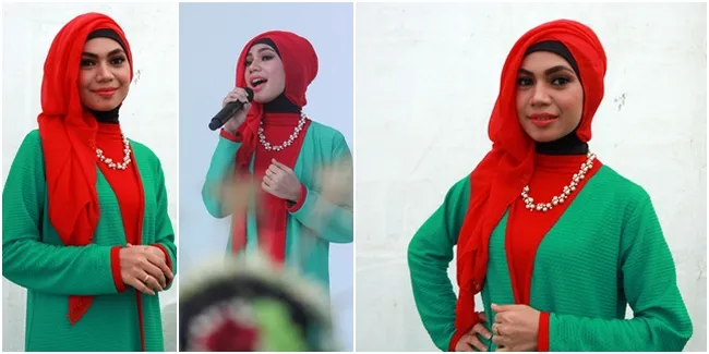 Cantik Berhijab, Indah Nevertari Ikut Tanam Trembesi di Madura