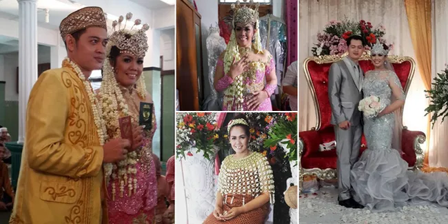 Cantik Berkebaya, Ini Foto Pernikahan Elly Sugigi & Ferry Anggara