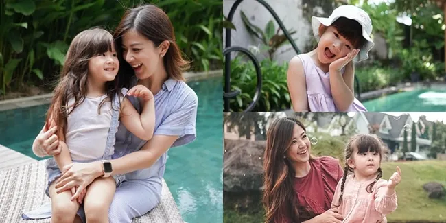 Cantik Blesteran Jerman, 15 Potret Vechia Anak Samuel Zylgwyn dan Franda - Makin Centil Bergaya Bak Model