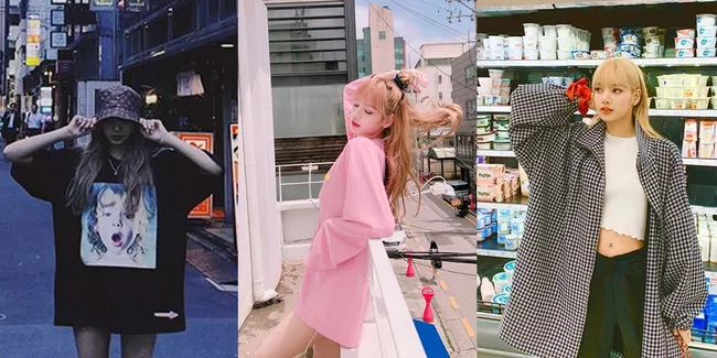 Cantik dan Stylish, 7 Foto Lisa BLACKPINK Pakai Baju Oversize