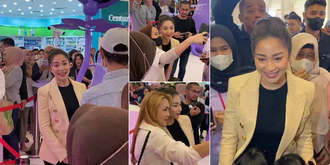 Cantik dan Tidak Sombong, Intip 9 Potret Nikita Willy Tak Ragu Datangi Penggemar yang Minta Foto Bareng