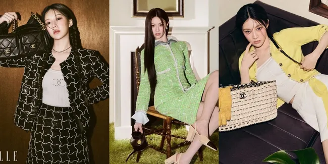  Cantik Menawan, Intip Pesona Go Youn Jung di Pemotretan Elle x Chanel Sebagai Brand Ambassador