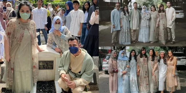 Cantik Paripurna di Hari Raya, 7 Potret Detail Fashion Lebaran Mewah Nagita Slavina - Harga 'Sandal Kaca Gigirella' Bikin Pejuang UMR Elus Dada