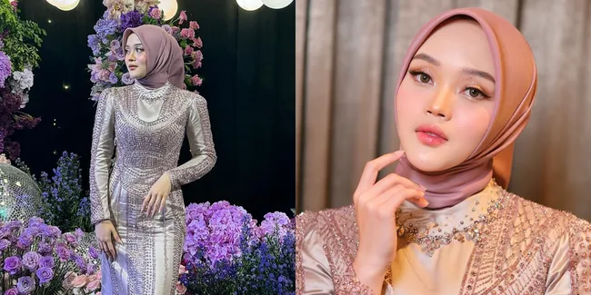 Cantik Rupawan, Potret Putri Delina Saat di Resepsi Pernikahan Rizky Febian dan Mahalini - Didoakan Segera Nyusul Sang Kakak