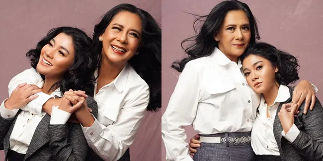 Cantiknya Dua Generasi, Pemotretan Lydia Kandou dan Naysila Mirdad yang Begitu Penuh Cinta