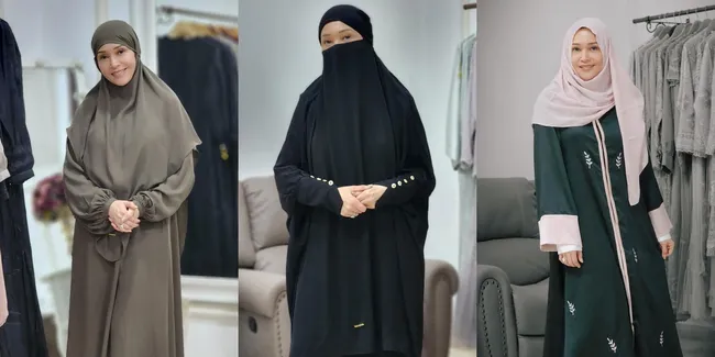 Cantiknya Meneduhkan Saat Berhijab, 10 Potret Maia Estianty Pakai Gamis Persiapan Umroh - Dapat Pujian dari Calon Menantu