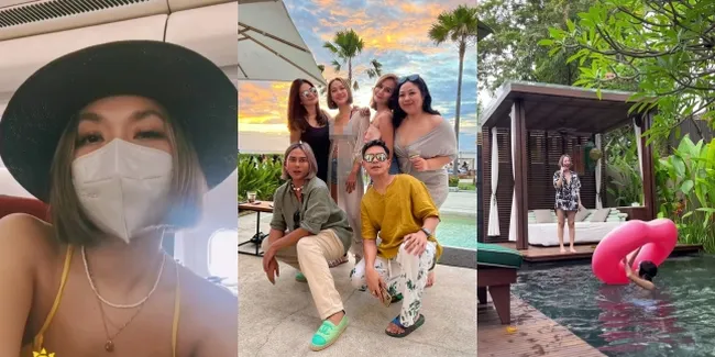 Cantiknya Nggak Ada Obat, 7 Potret Bunga Citra Lestari Liburan di Bali - Hot Pakai Bikini Berendam di Kolam Renang