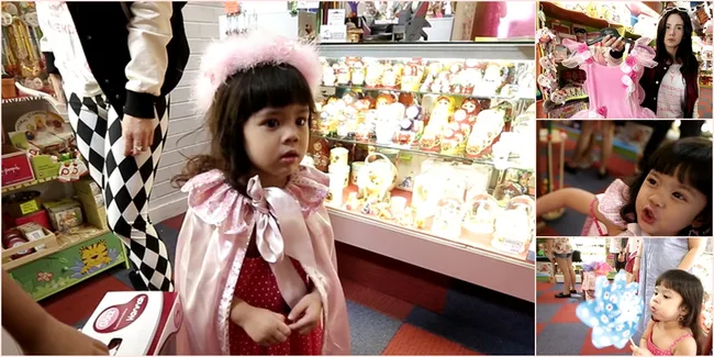 Cantiknya Safeea Saat Jadi Peri - Main Kincir Angin di Australia