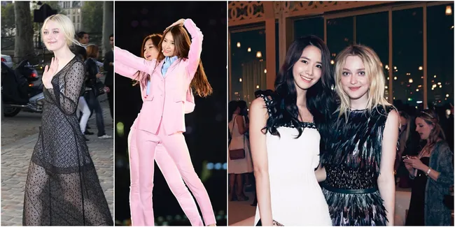 Cantiknya Yoona Girls Generation - Dakota Fanning di Cosmopolitan