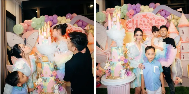 Chava Merayakan Dunia Fantasi! Intip Potret Keseruan Ulang Tahun Anak Kedua Rachel Vennya