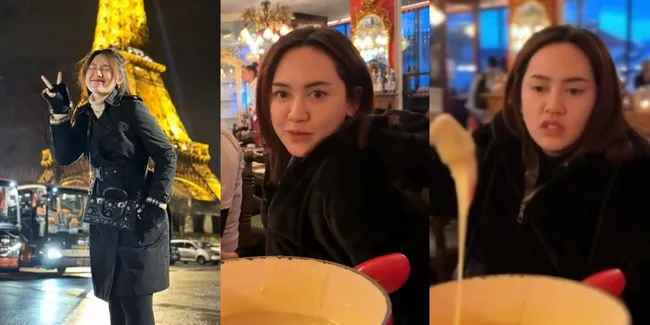 Cicipi Cheese Fondue di Eropa, Happy Asmara Sebut Rasanya Mirip Tape! 