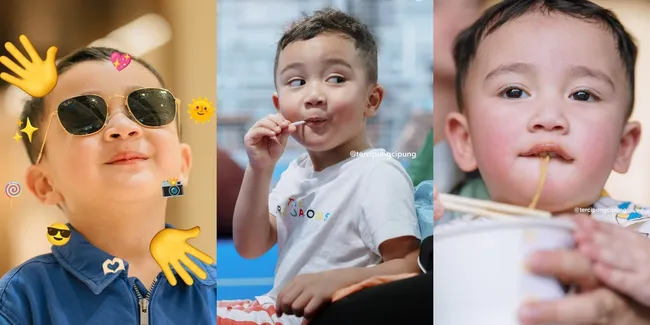 Cipung Core, 7 Potret Rayyanza yang Makin Menggemaskan, Ingusan - Ada Upil di Hidung Nggak Ngaruh