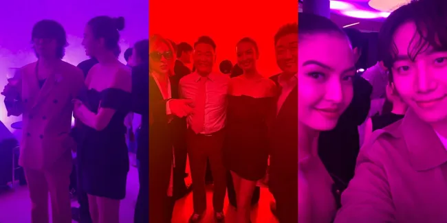 Circle Pertemanan Nggak Kaleng-kaleng, 10 Potret Raline Shah Bareng Bintang Korea - Ngobrol Santuy Sama G-Dragon Hingga Diajak Selfie Lee Junho