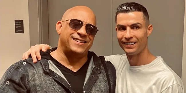 Cristiano Ronaldo Bintangi 'FAST & FURIOUS' Terakhir? Vin Diesel Beri Isyarat
