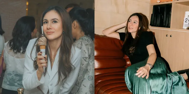 Cuek Meski Dicibir Lagi Puber Kedua, Potret Wulan Guritno Yang Tetap Cantik di Usia Kepala Empat - Bikin Netizen Iri