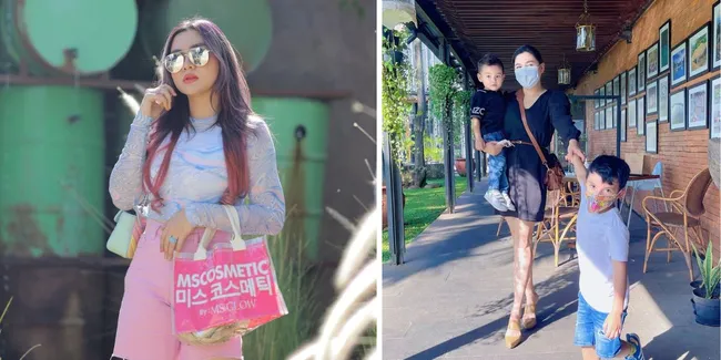 Curi perhatian, 8 Gaya Memesona Vicky Shu Saat Jalan-Jalan di LA