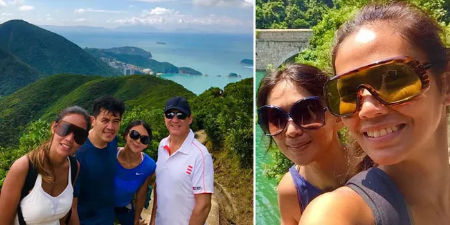 Daki Gunung dan Jelajahi Pantai, Shanty Nikmati Alam Hongkong