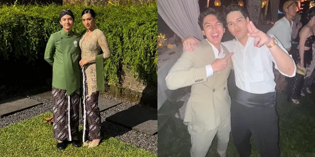 Dampingi Taskya Namya, Potret Ari Irham di Pernikahan Luna Maya dari Pakai Beskap - Ganteng Berjas