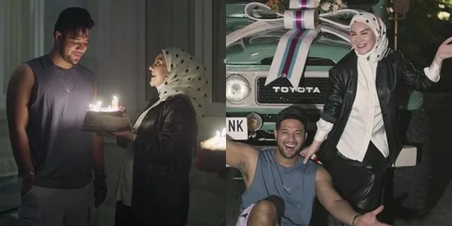 Dapat Kado Mobil Klasik, Ini Potret Ammar Zoni Dapat Kejutan Ulang Tahun Dari Irish Bella: So Sweet Banget!