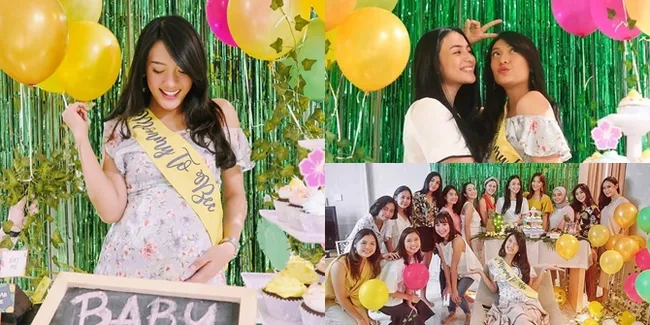 Dapat Kejutan Baby Shower, Istri Raditya Dika Cantik & Bahagia