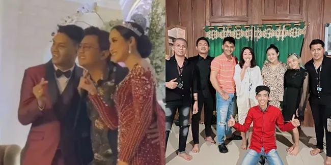 Datang Terpisah, 8 Potret Denny Caknan & Happy Asmara di Pernikahan Yeni Inka - Kompak Foto di Antara Kedua Mempelai