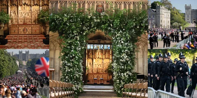 Dekorasi Windsor Castle Untuk Royal Wedding Harry & Meghan Markle