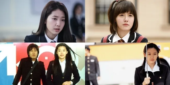 Deretan Aktris Korea Yang Cantik Mempesona Saat Pakai Seragam