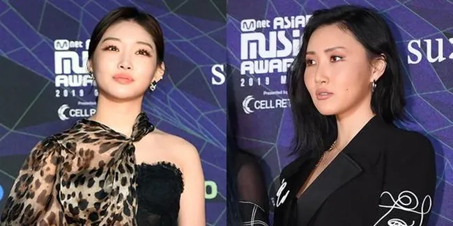 Deretan Best Dressed di Red Carpet MAMA 2019, Chung Ha Sampai Tzuyu TWICE
