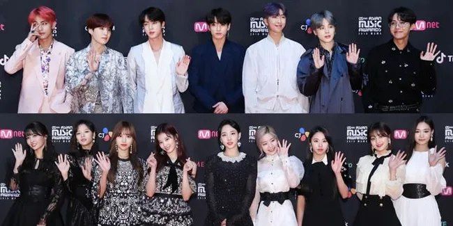 Deretan Group K-Pop di Red Carpet MAMA 2018 Jepang, BTS - TWICE!