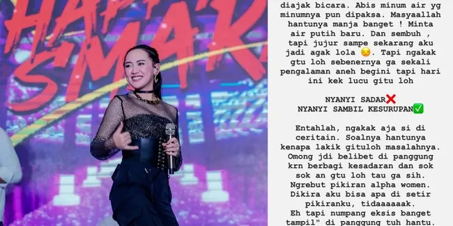 Deretan Potret Happy Asmara Cerita Kesurupan Saat Manggung - Ngerasa Penonton Berubah Wujud