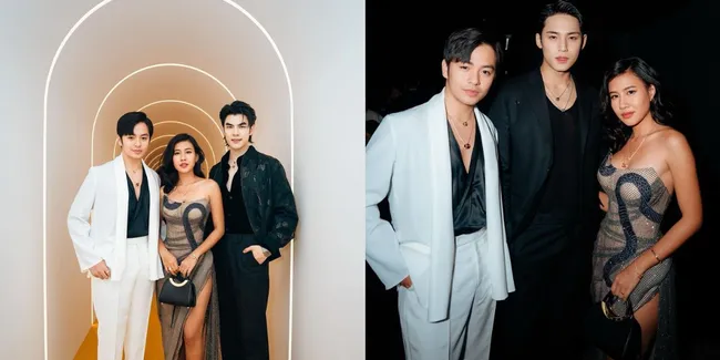 Deretan Potret Shenina Cinnamon dengan Angga Yunanda Bareng Bintang Korea dan Thailand di Event Bulgari - Ngobrol Asik Sama Lisa BLACKPINK