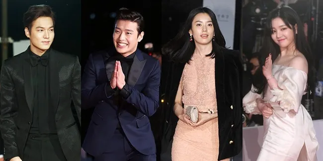 Deretan 'Raja Ratu' Film Korea di Red Carpet 'Blue Dragon Awards'