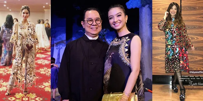 Deretan Seleb di Fashion Show Biyan, Floral Cantik Ala Victorian