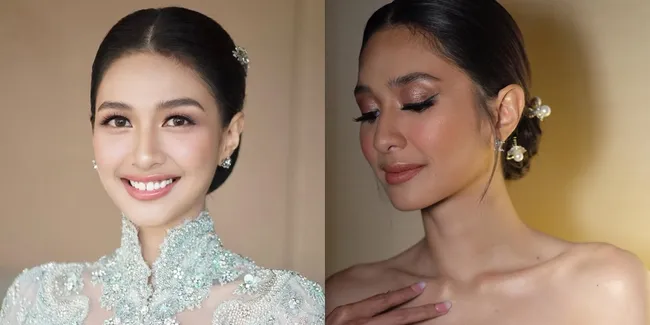 Detail Makeup Mikha Tambayong Saat Prosesi Nikah dan Resepsi yang Bikin Pangling, MUA-nya Sudah Langganan dari Kecil