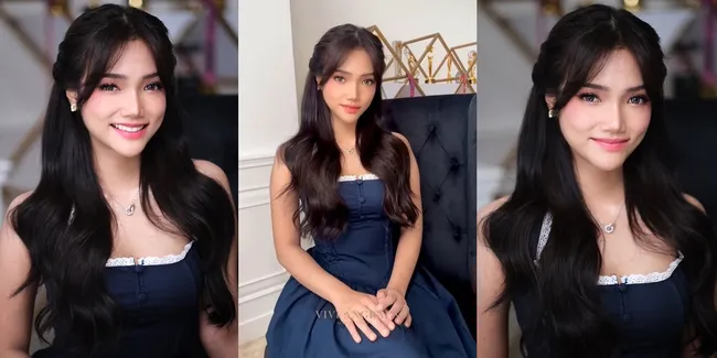 Detail Penampilan Fuji di Ulang Tahun Gala Sky, Cantiknya Bak Boneka Barbie