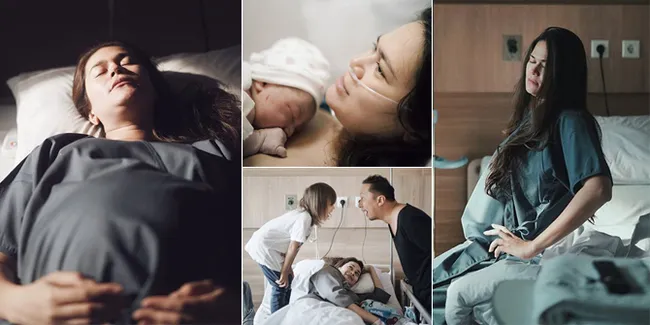 Detik-Detik Persalinan Sabai Morscheck Istri Ringgo Agus Rahman, Tetap Cantik Meski Tanpa Makeup