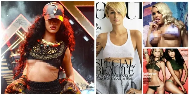 Dewasa! Pose Underboob Dari Rihanna Sampai Lara Stone Bikin Gerah