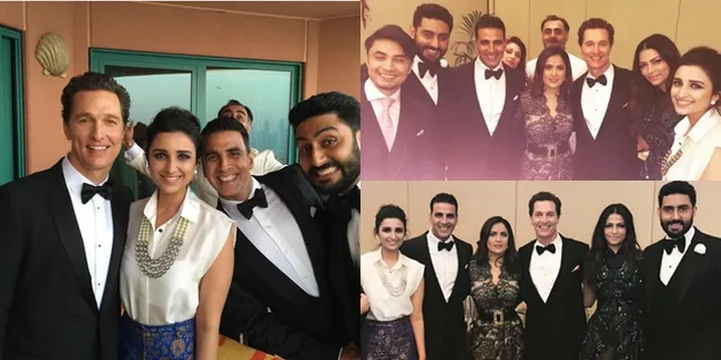 Di Dubai, 3 Seleb Bolly Ini Pose Kece Bareng 2 Bintang Hollywood