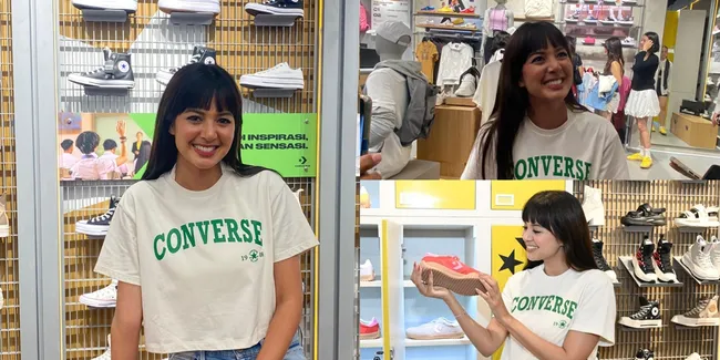 Dianggap Lebih Casual, Potret Aurelie Moeremans Akui Nyaman Pakai Sneakers 