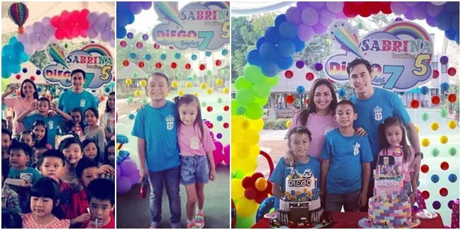 Digabung, Pesta Ulang Tahun Anak-Anak Donna - Darius Meriah!