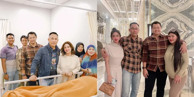 Dihadiri Dewi Perssik & Kekasih Pilot, 8 Potret Rosa Meldianti Melahirkan Anak Pertama - Sudah Punya Nama Unik