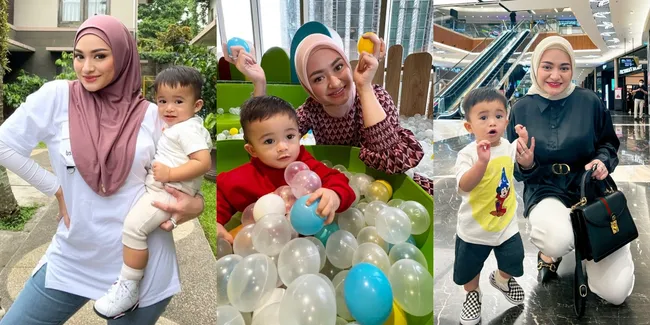 Dikabarkan Putus dan Tak Jadi Nikah, 10 Potret Nathalie Holscher Momong Adzam Seorang Diri