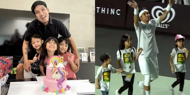 Dikabarkan Tak Tuntut Hak Asuh, 8 Potret Desta yang Dikenal Dekat dengan Ketiga Anaknya, Putri Keduanya Sampai Overprotektif pada Sang Ayah