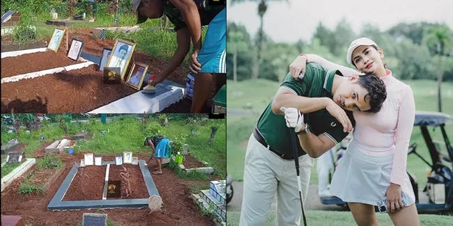 Dipastikan Bakal Dipindah Oleh Doddy Soedrajat, Ini 6 Potret Makam Vanessa Angel Sekarang - Dirapikan dan Sudah Dicat Abu-Abu